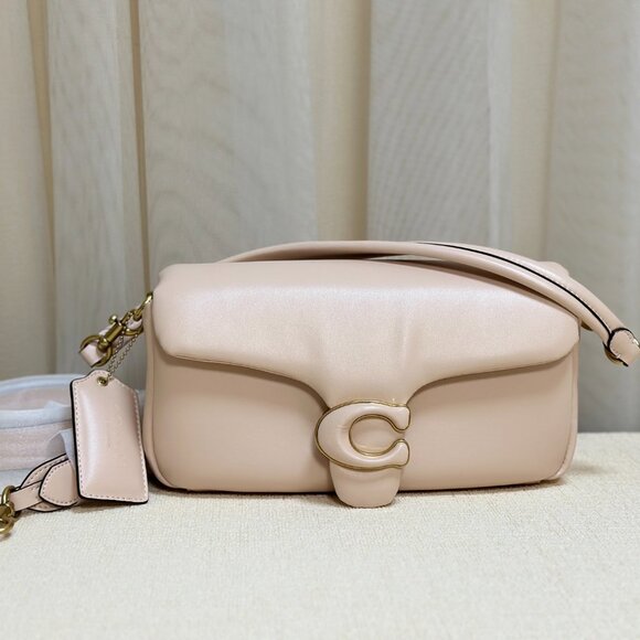 COACH Pillow Tabby 26 Leather Shoulder Bag - Picture 1 of 6